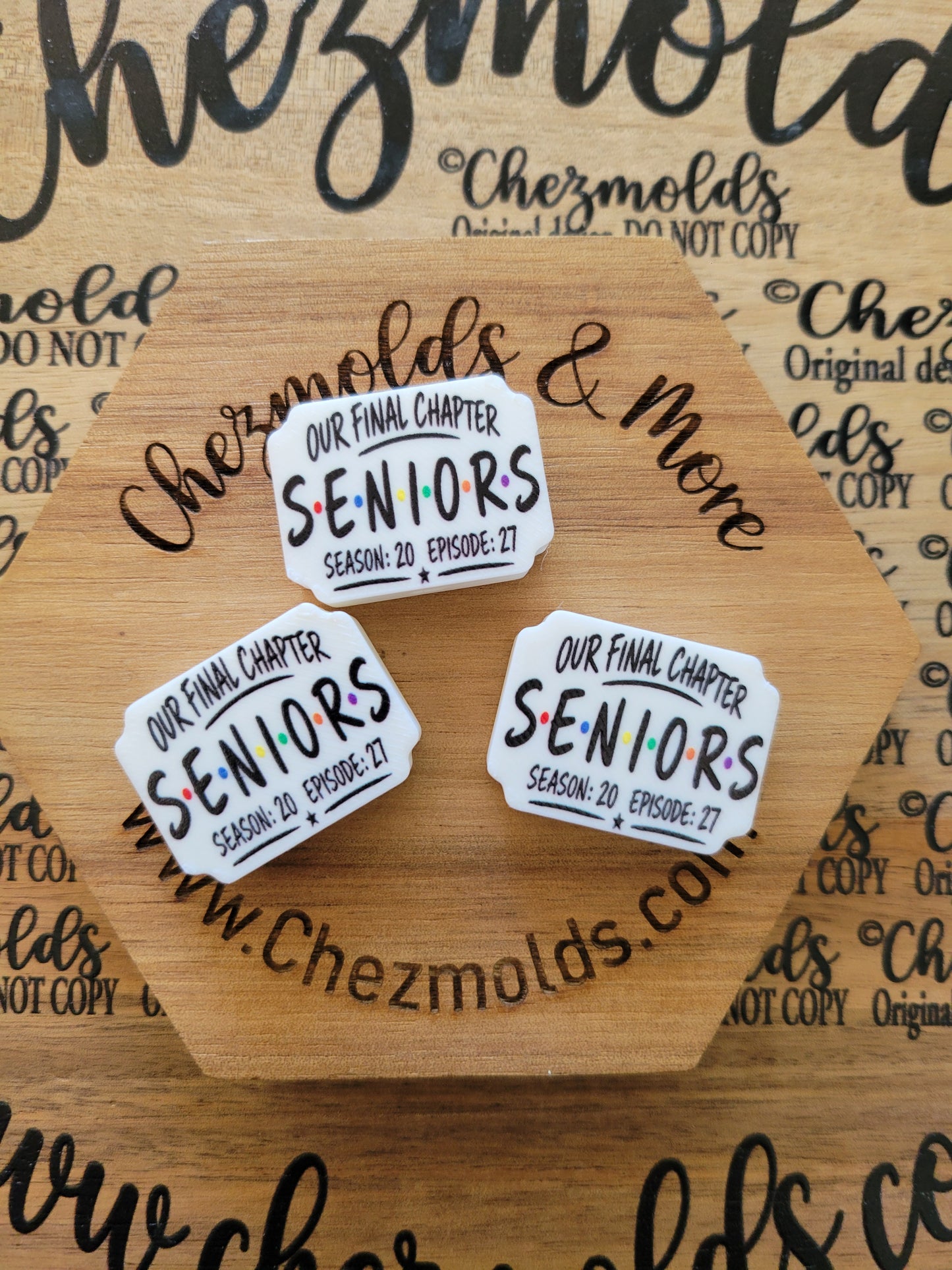 CE 3d printed focal Bead-Senior 27 friends