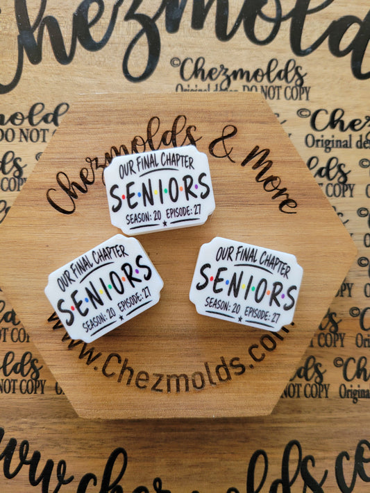 CE 3d printed focal Bead-Senior 27 friends