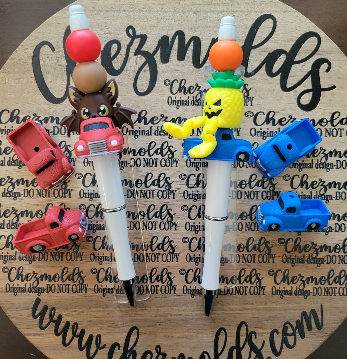 CE 3d printed focal Bead-farm trucks
