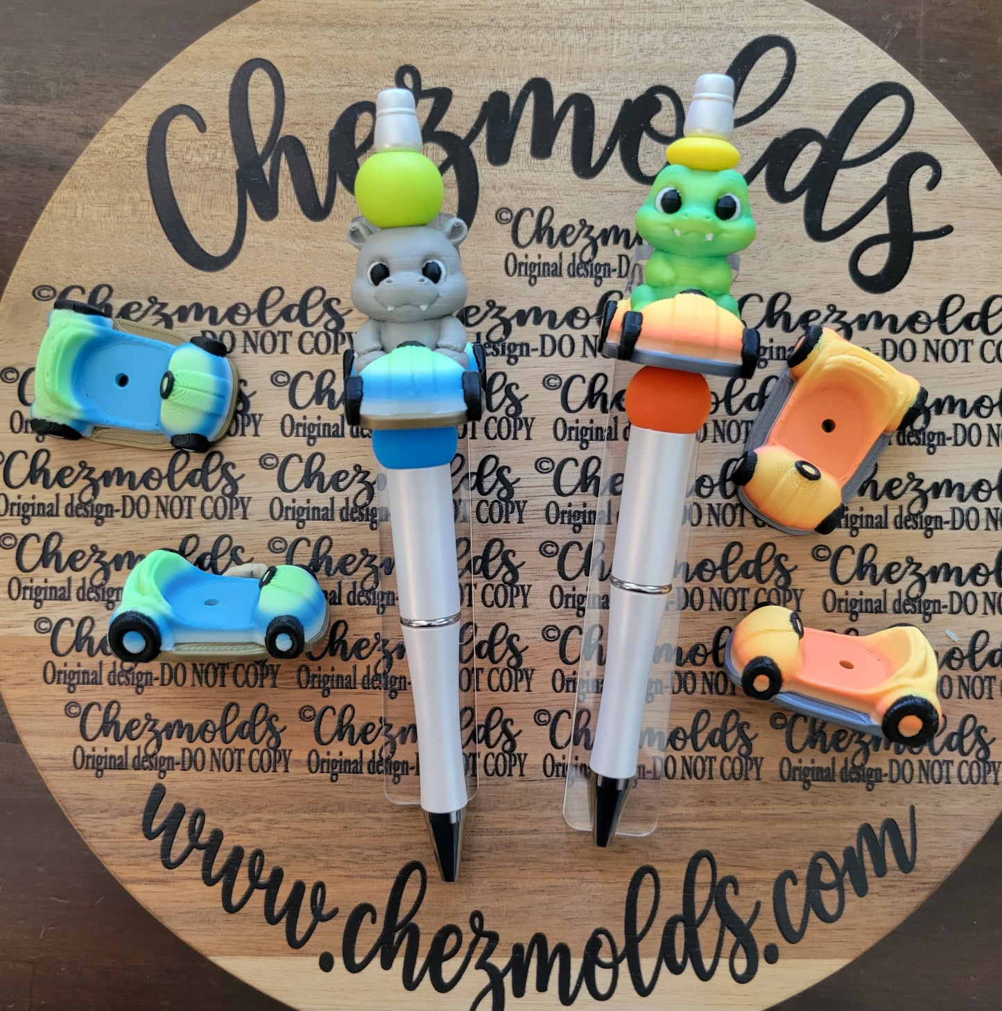CE 3d printed focal Bead-Go carts