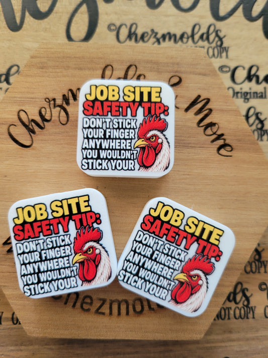 CE 3d printed focal Bead- job site safety-CG Exclusive