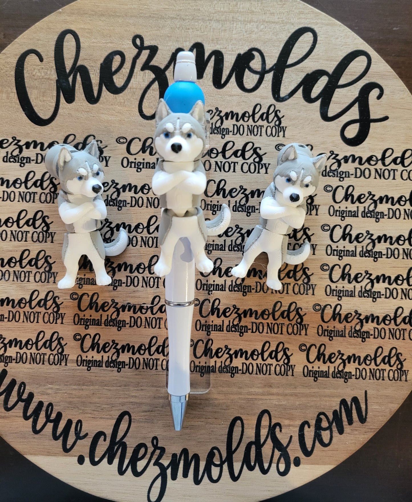 CE 3d printed focal Bead DANGLERZ-SaSSy pups