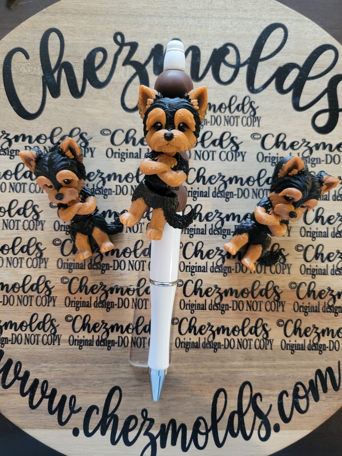 CE 3d printed focal Bead DANGLERZ-SaSSy pups