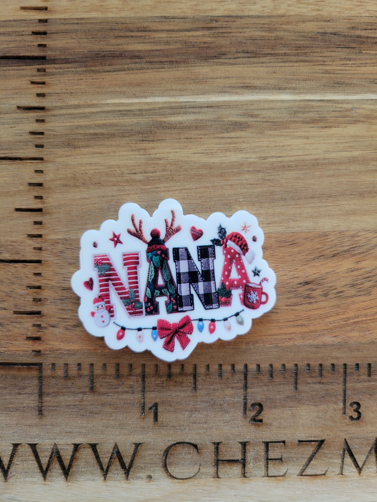 uv printed acrylic flatback-names