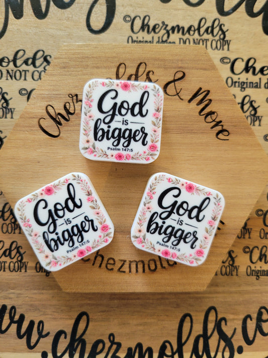 CE 3d printed focal Bead-God is bigger