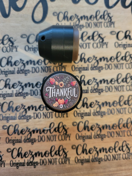 CE 3d printed Clicky button- Thankful