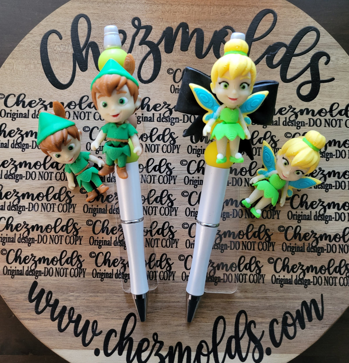 CE 3d printed focal Bead DANGLERZ-fairy crew