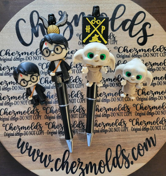 CE 3d printed focal Bead DANGLERZ-Potter
