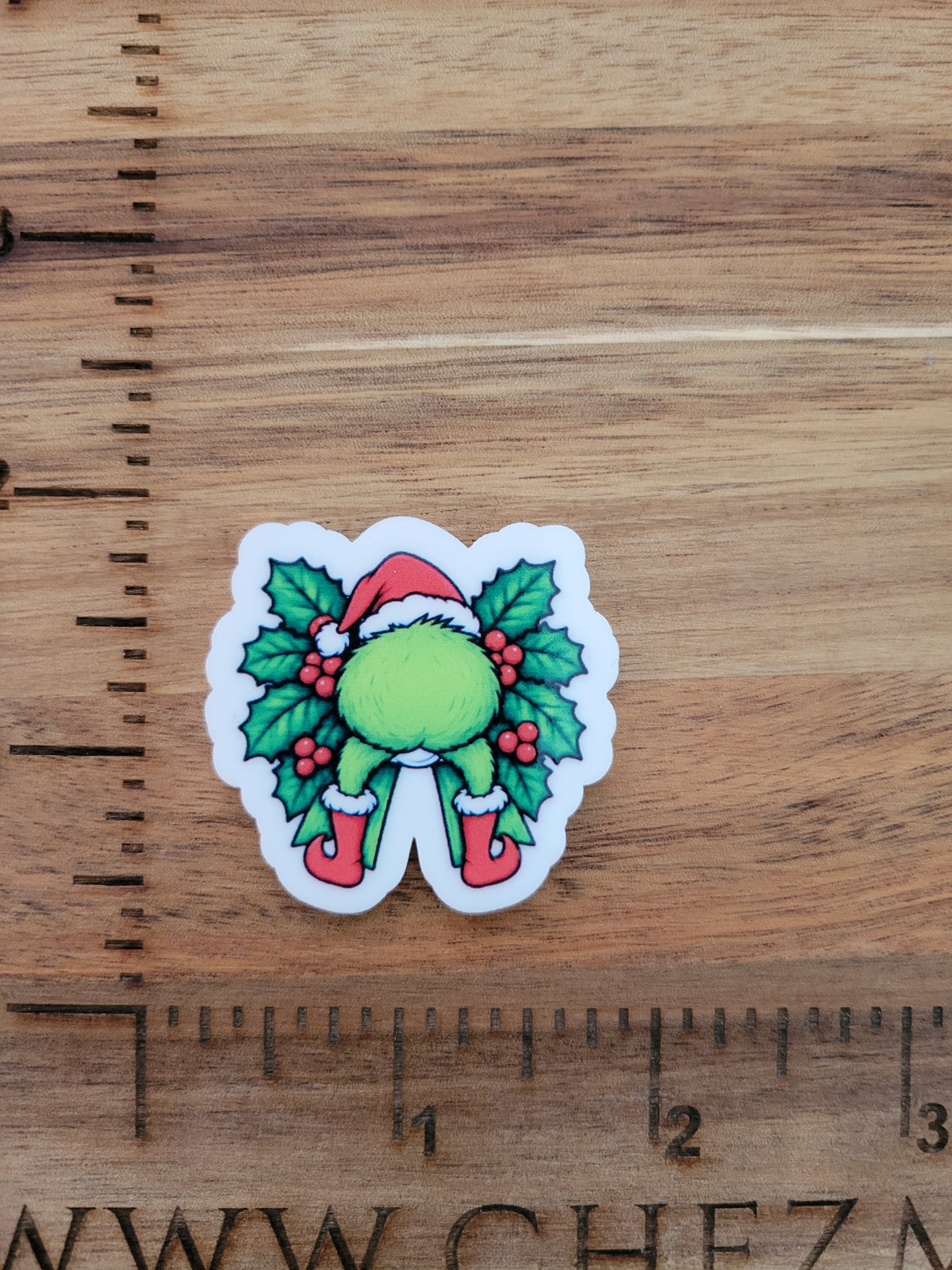 uv printed acrylic flatback-G butt bows