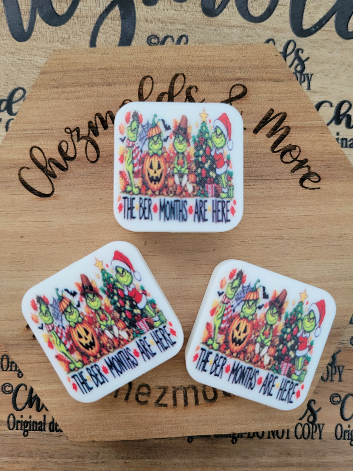 CE 3d printed focal Bead-the Ber months are here