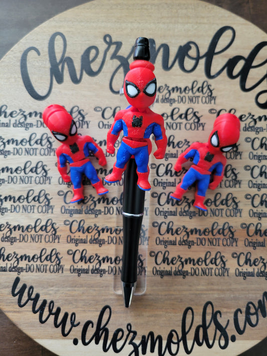 CE 3d printed focal Bead DANGLERZ-spidey