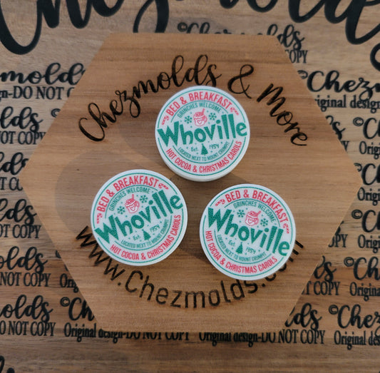 CE 3d printed focal Bead-whoville B&B