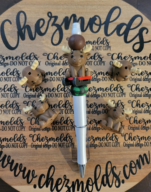 CE 3d printed focal Bead-Moosey NONK