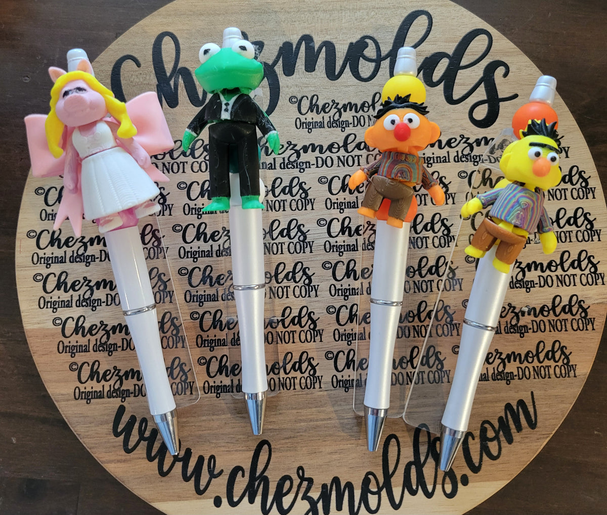 CE 3d printed focal Bead DANGLERZ-muppets