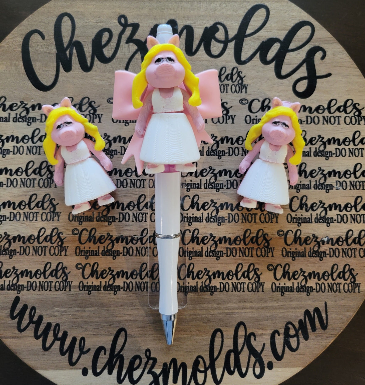 CE 3d printed focal Bead DANGLERZ-muppets