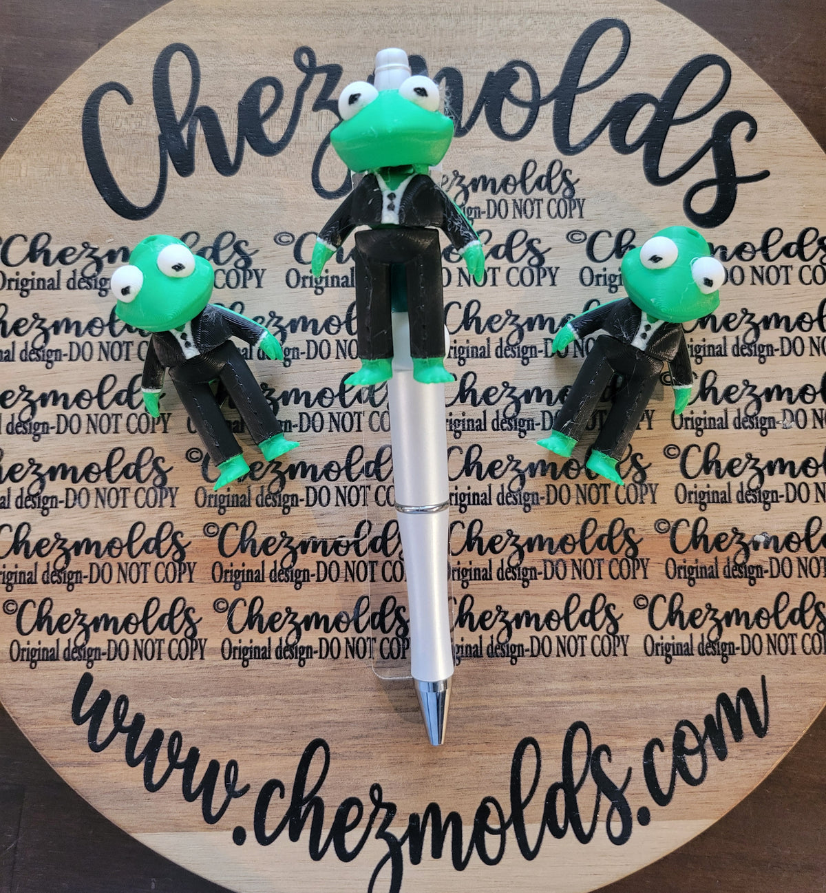 CE 3d printed focal Bead DANGLERZ-muppets