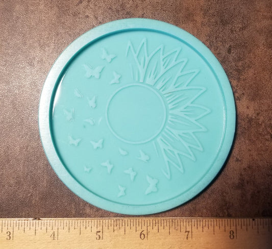 Sunflower Butterfly Coaster Molds