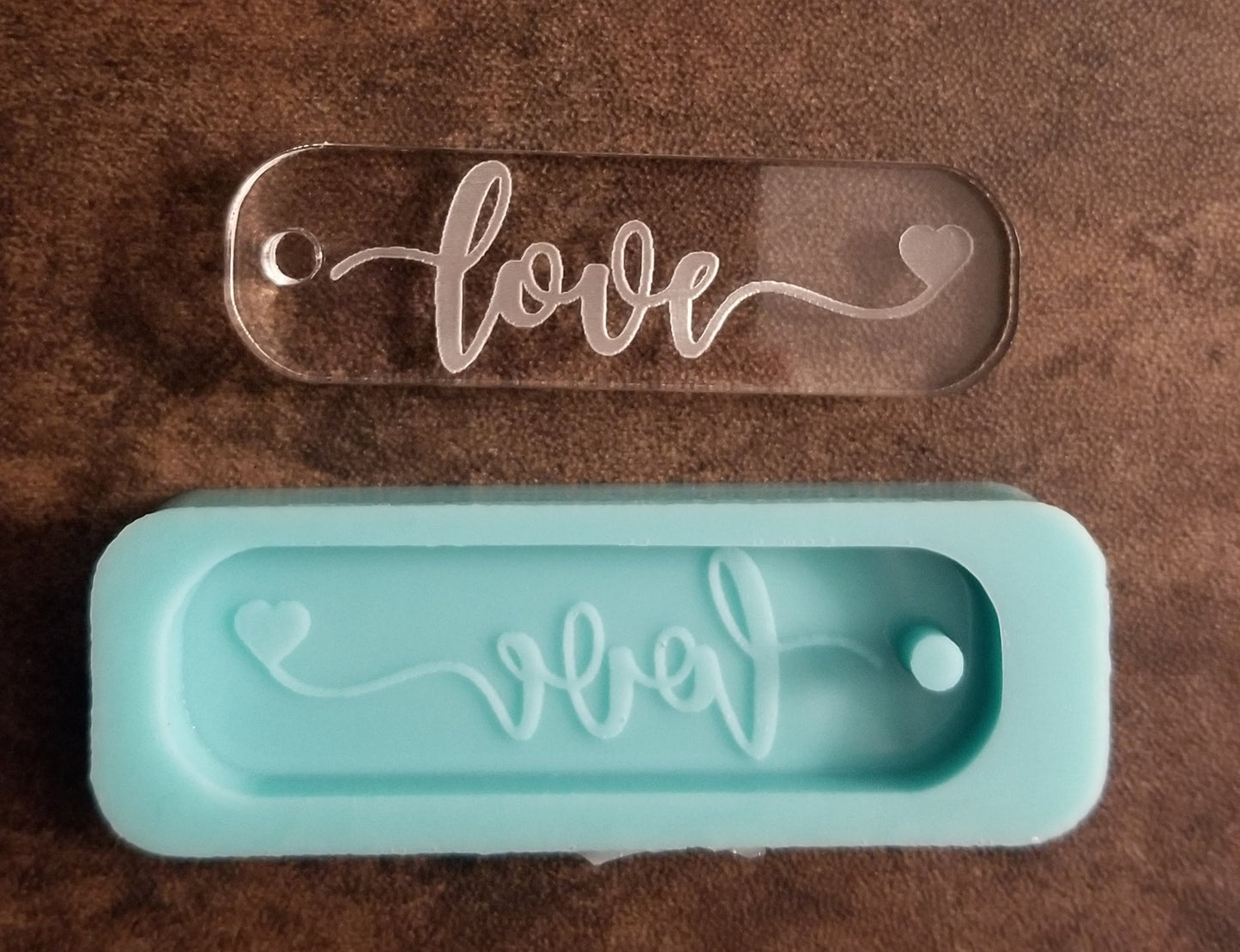 Love Key Tag Mold