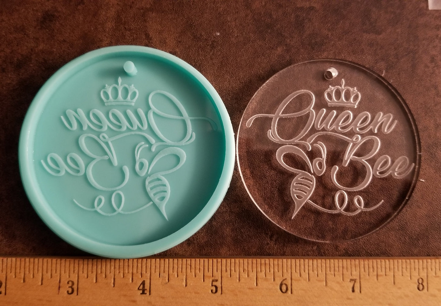 Queen Bee Keychain Molds