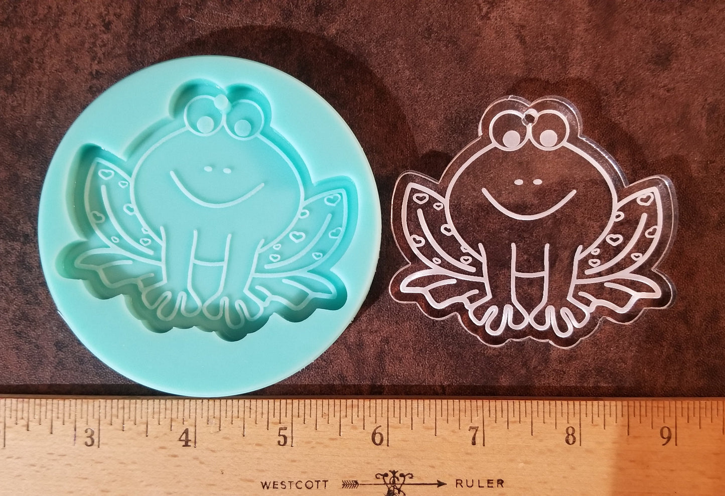 Valentine's Day Animal Keychain Mold frog