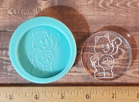 Bear Phone Grip Mold- clover