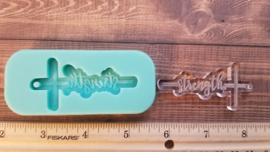 Cross Keychain Mold