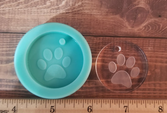 Paw Keychain Mold