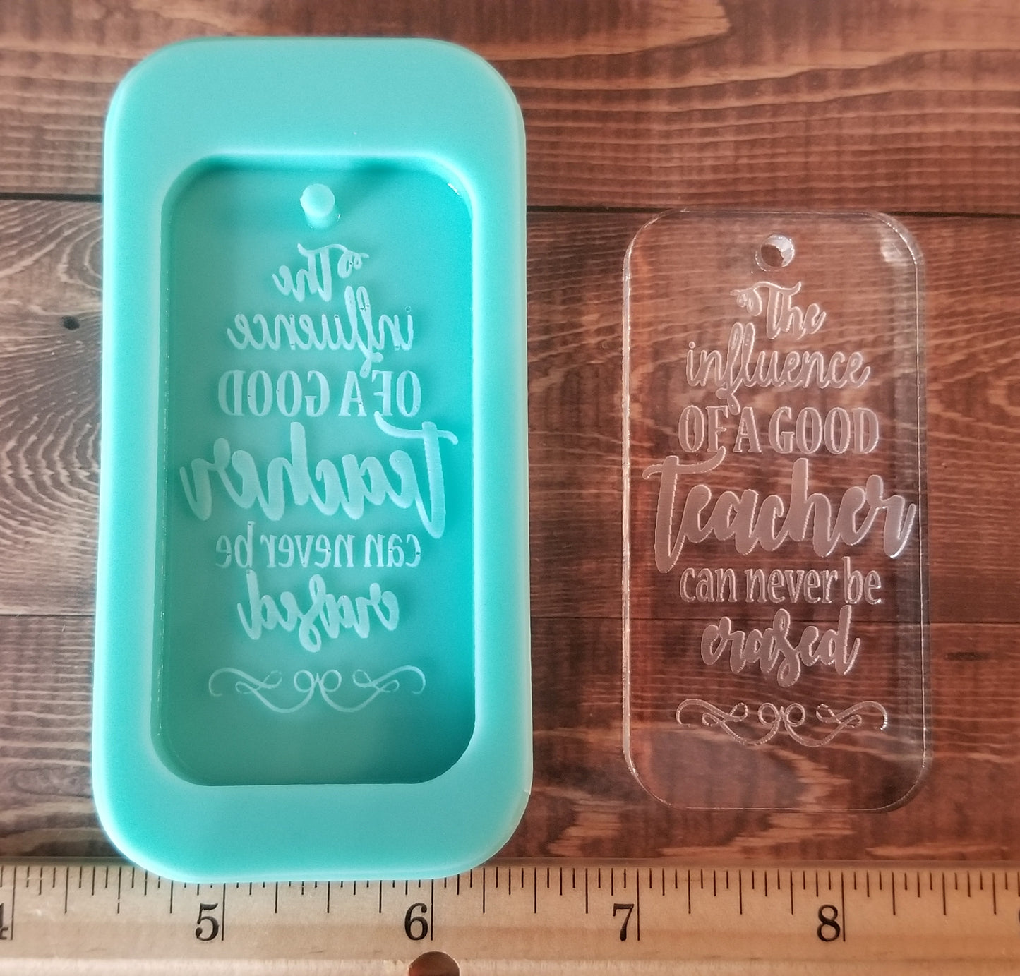 Teacher Keychain Molds