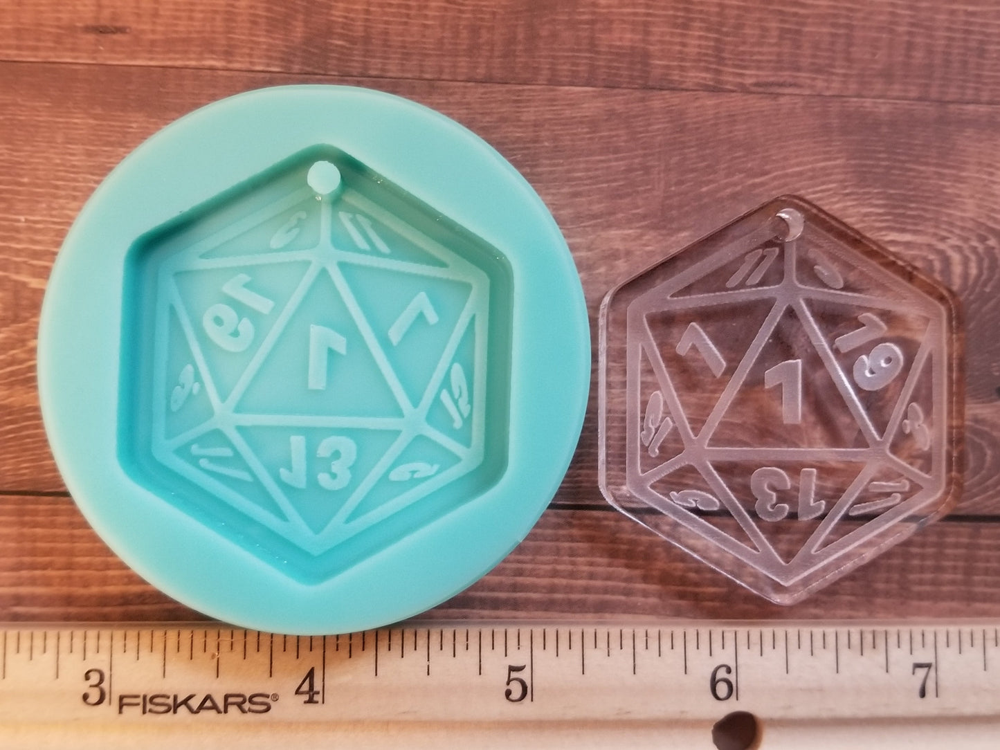 Dice Keychains Molds