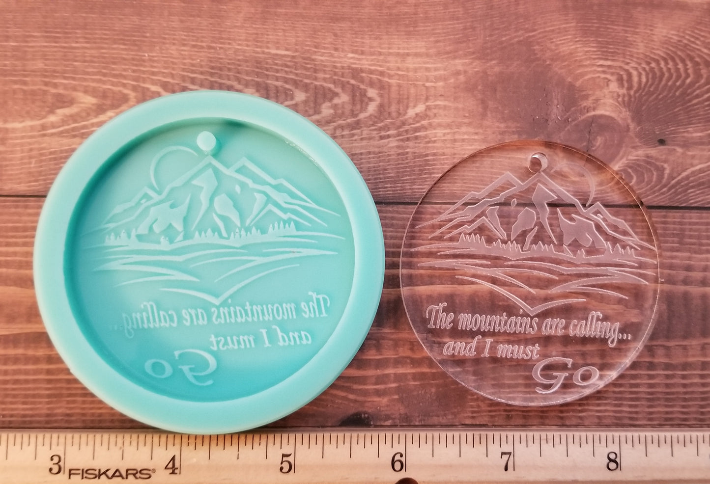 Mountains Keychain Molds