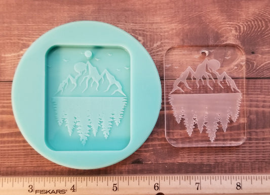 Mountains Keychain Molds