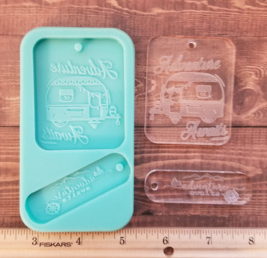 Camper Keychain Molds