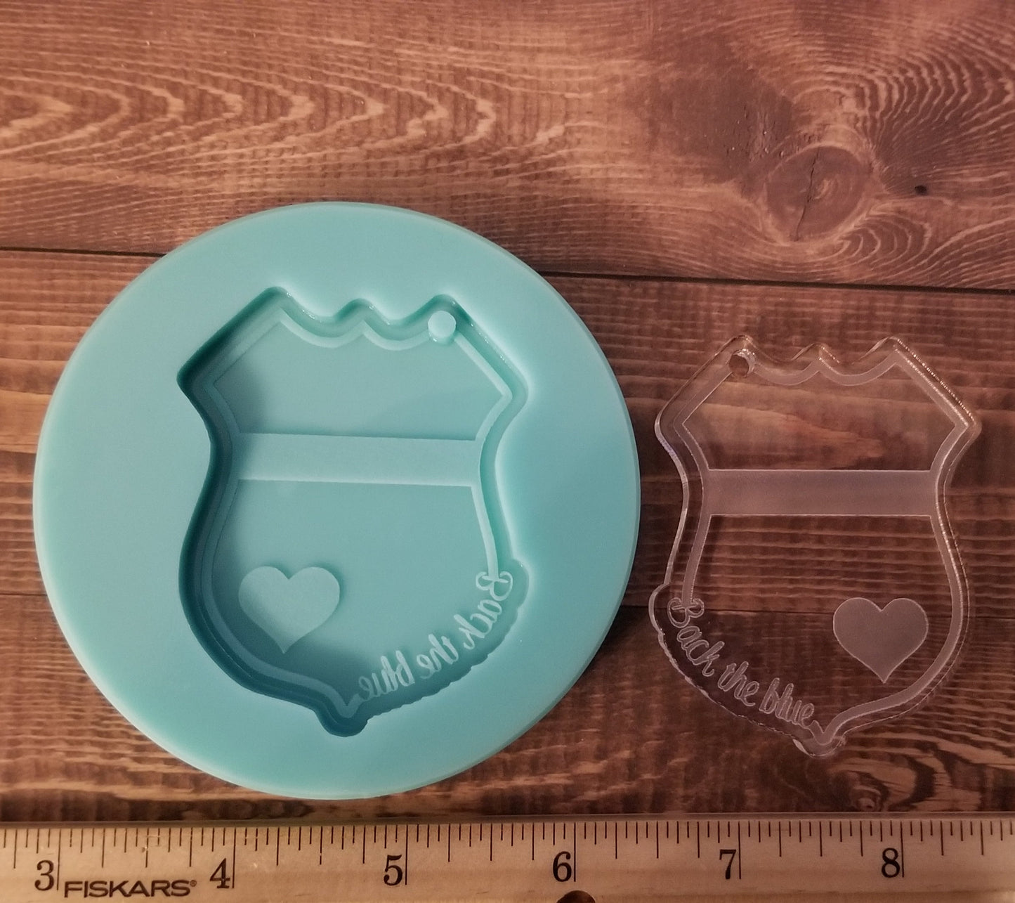 Hero Badge Keychain Molds