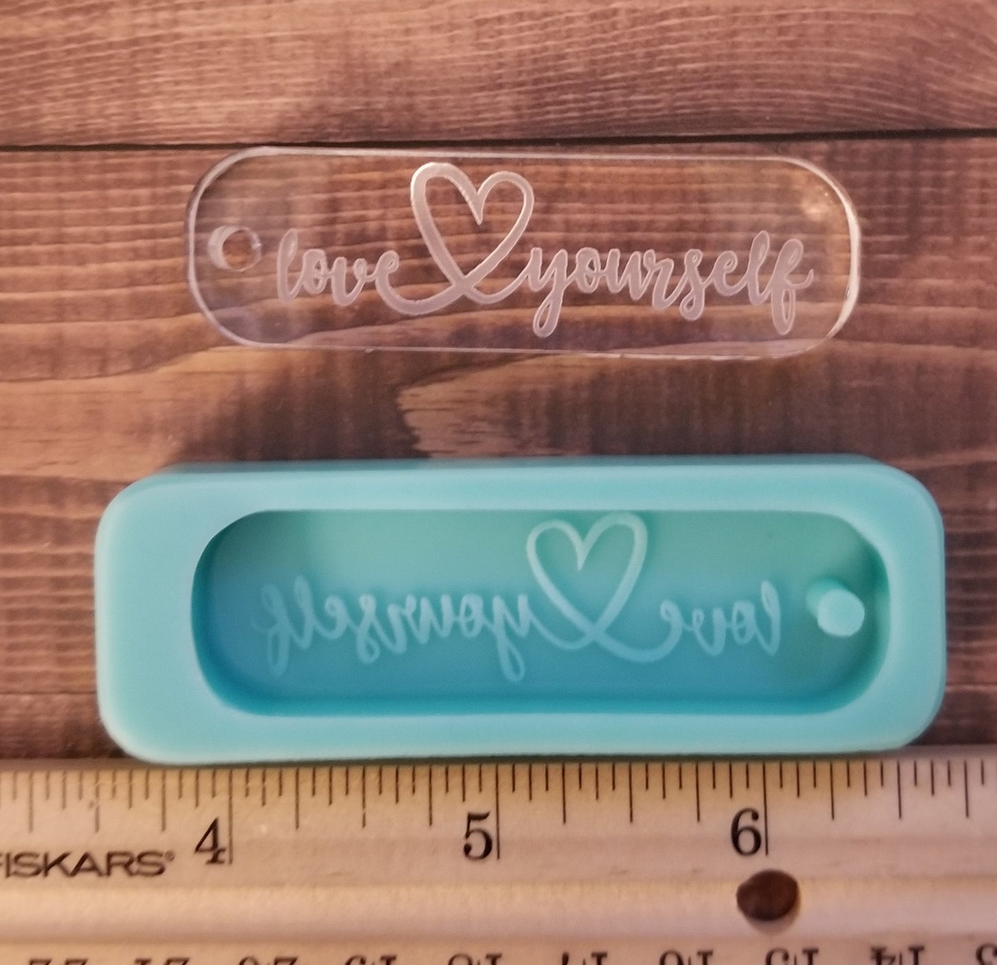 Love Yourself Key Tag Mold