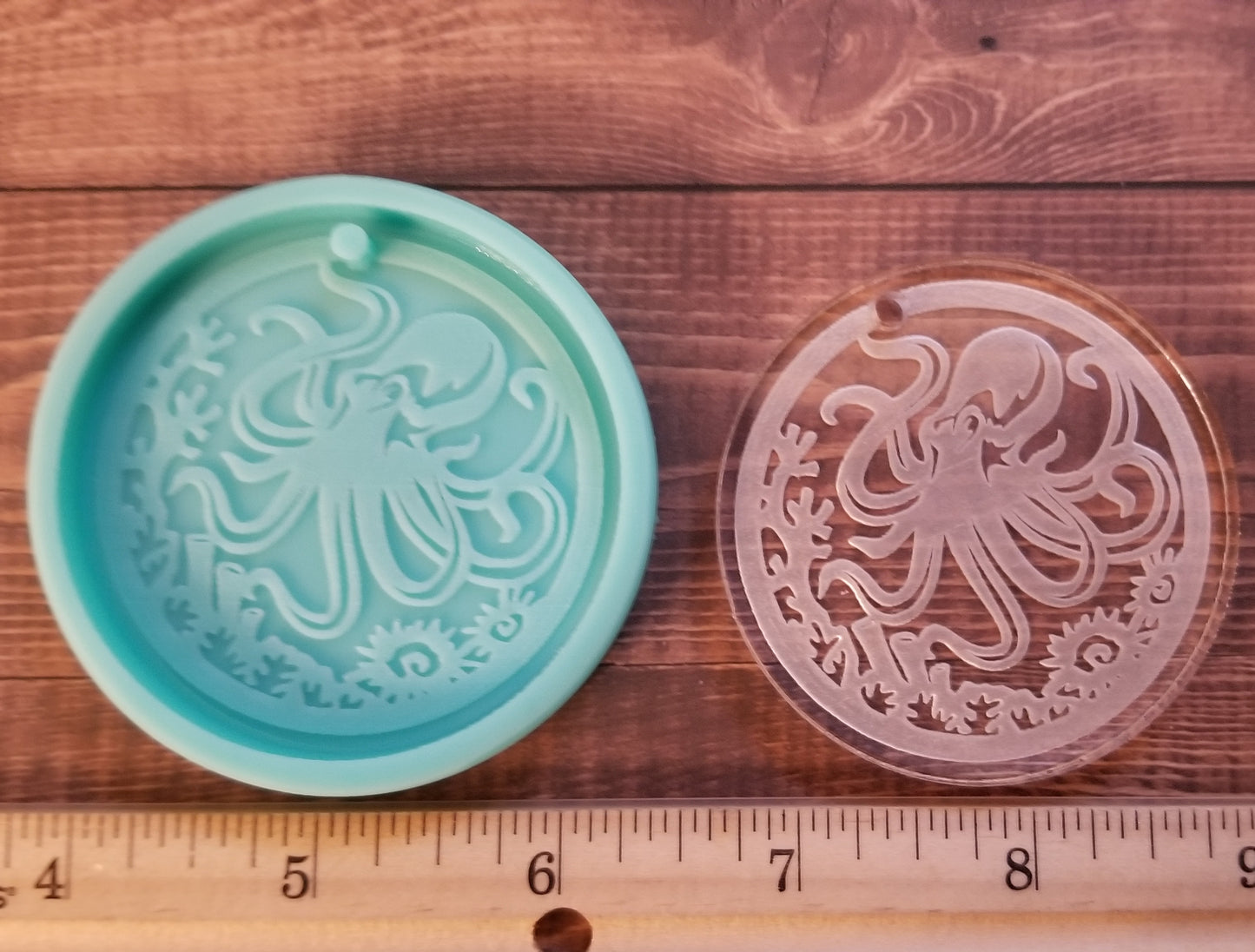 Octopus Keychain Mold