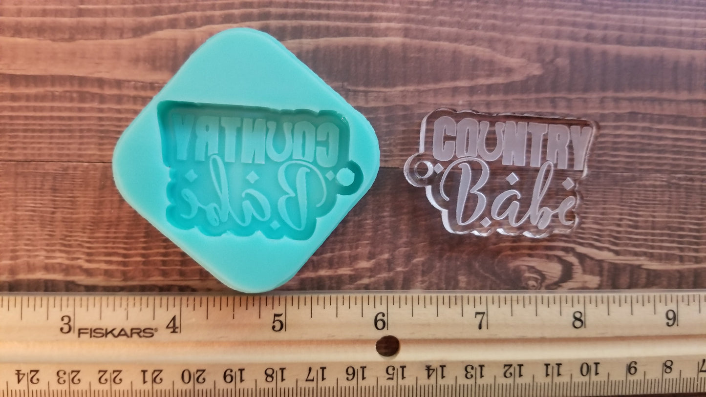 Country Babe Keychain