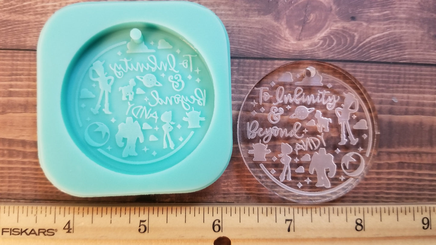 Infinity cartoon Keychain Molds