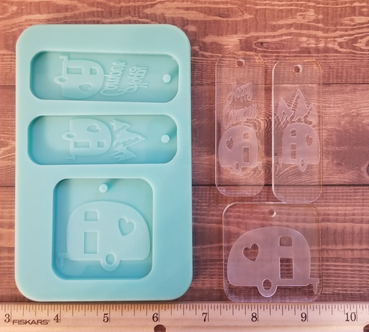 Camper Keychain Molds