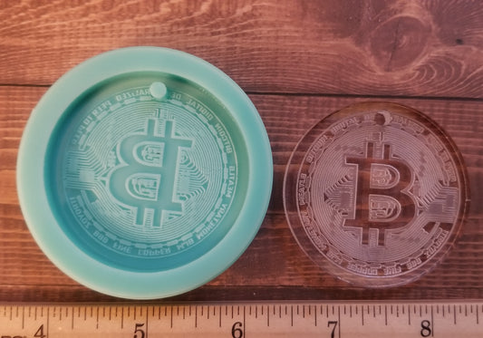 Bitcoin Keychain Mold