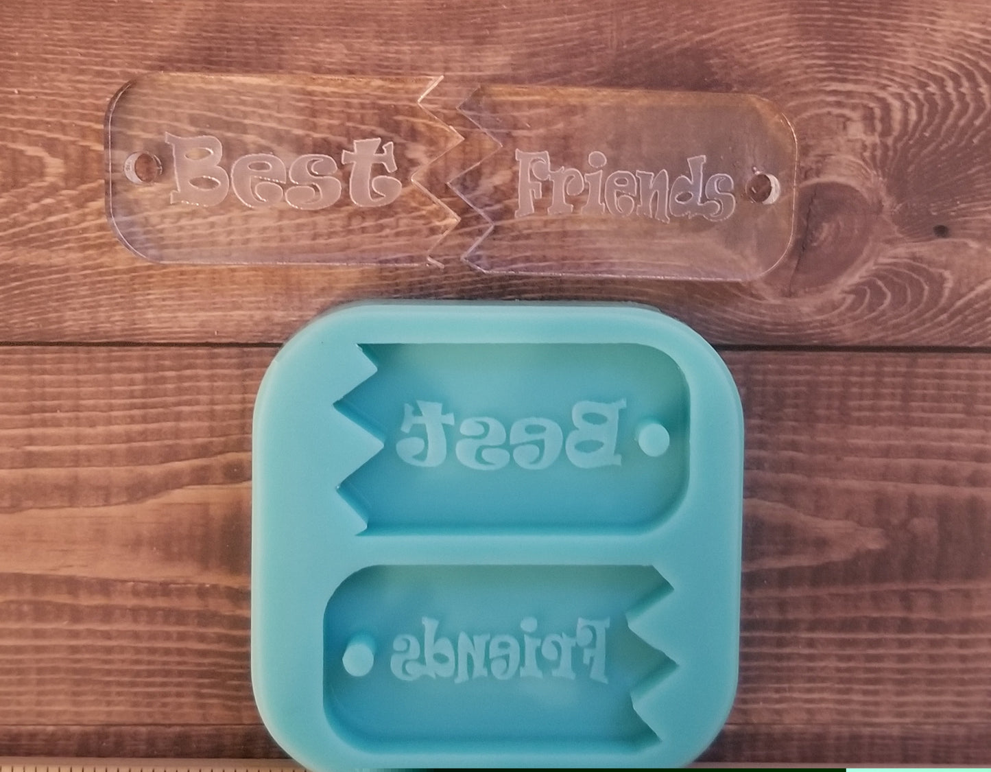 Best Friend Keychain Mold