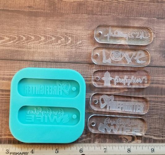 Fire Fighter Key Tag Molds