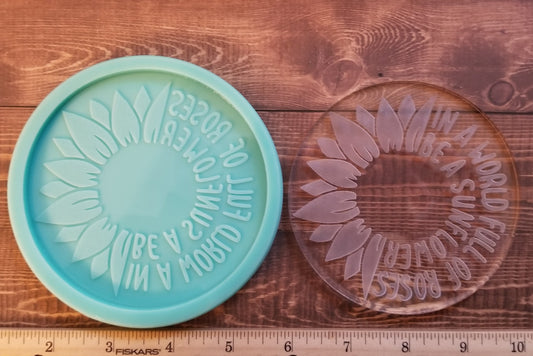 Sunflower Coaster Molds