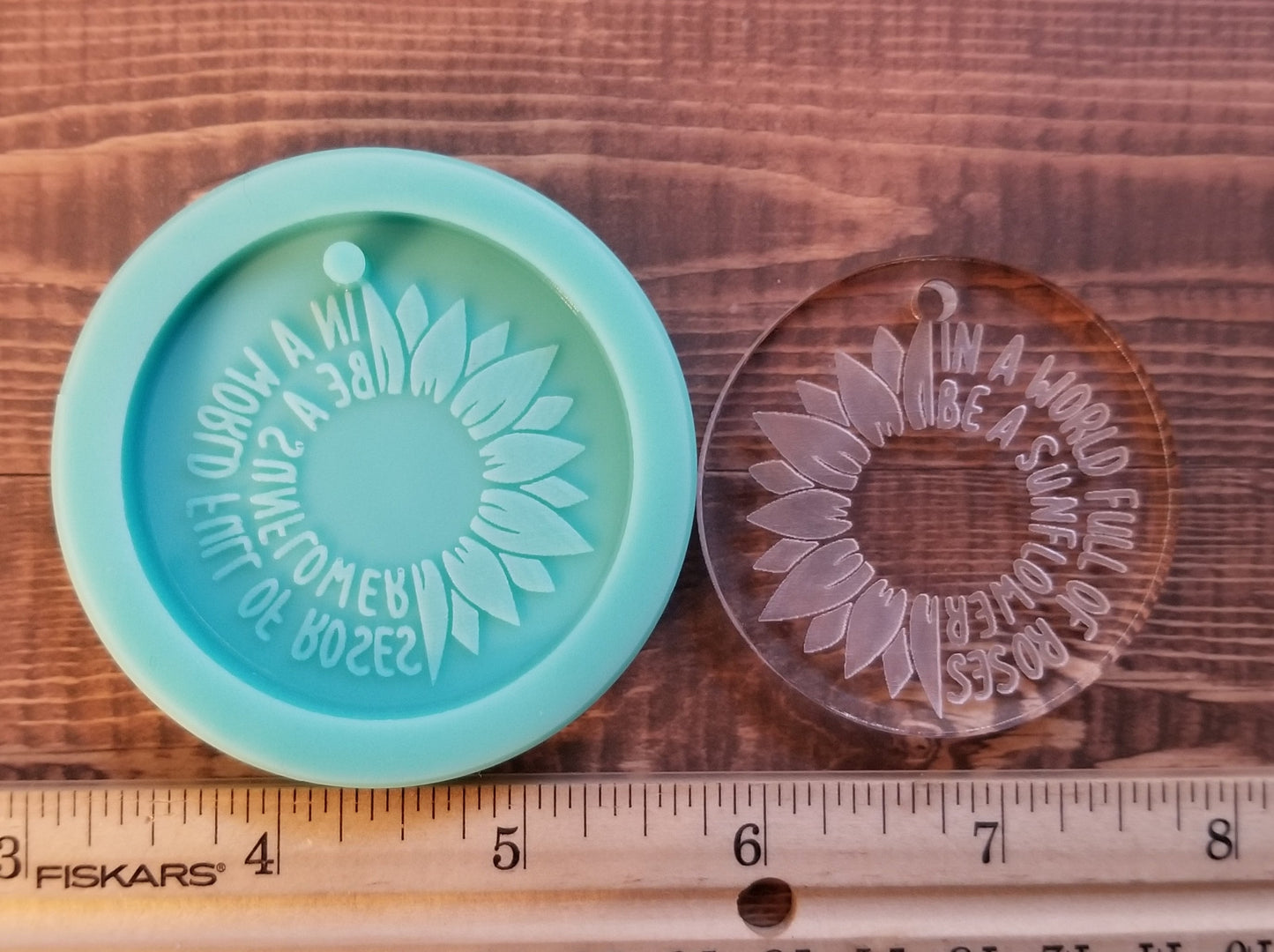 Sunflower Keychain Molds