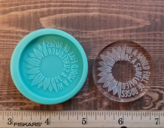 Sunflower Phone Grip Molds