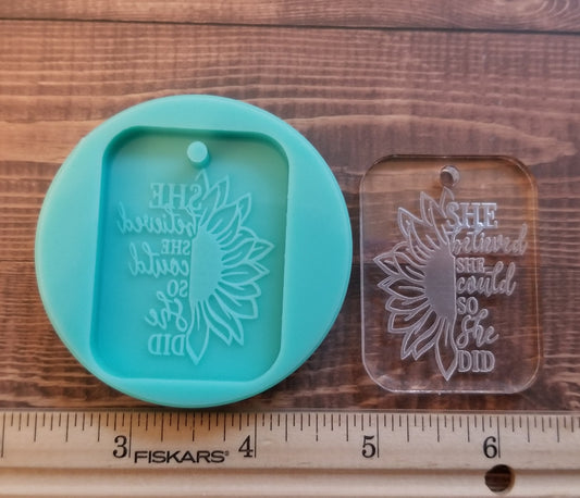 Sunflower Keychain Molds