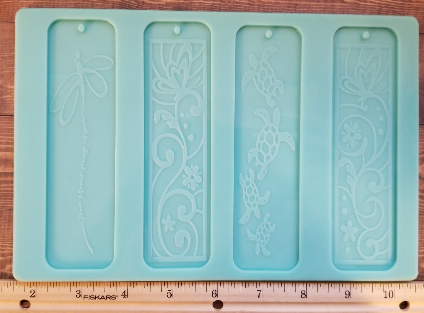 Sea Life and swirls Bookmark Molds