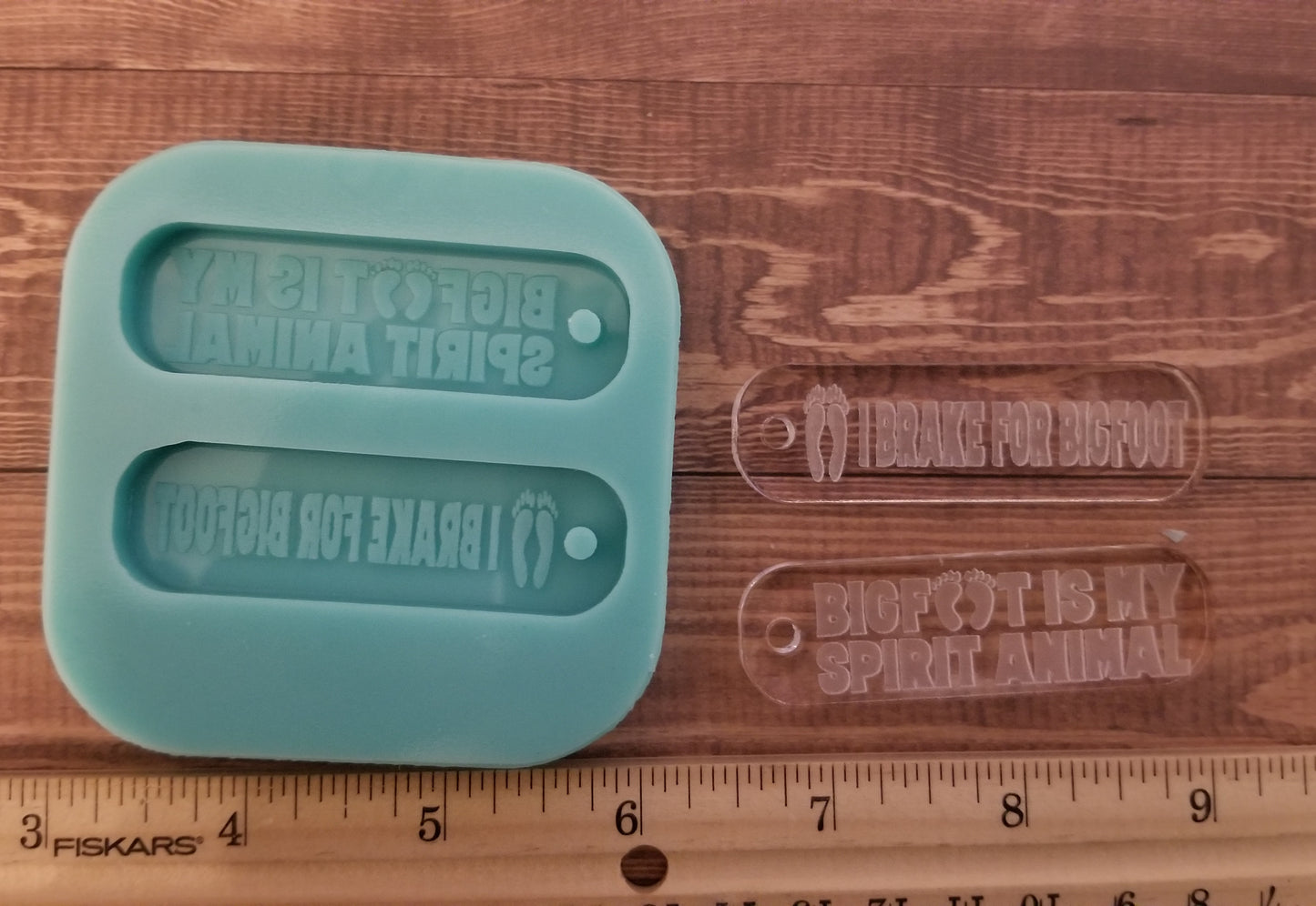 Bigfoot/Sasquatch Keychain Molds