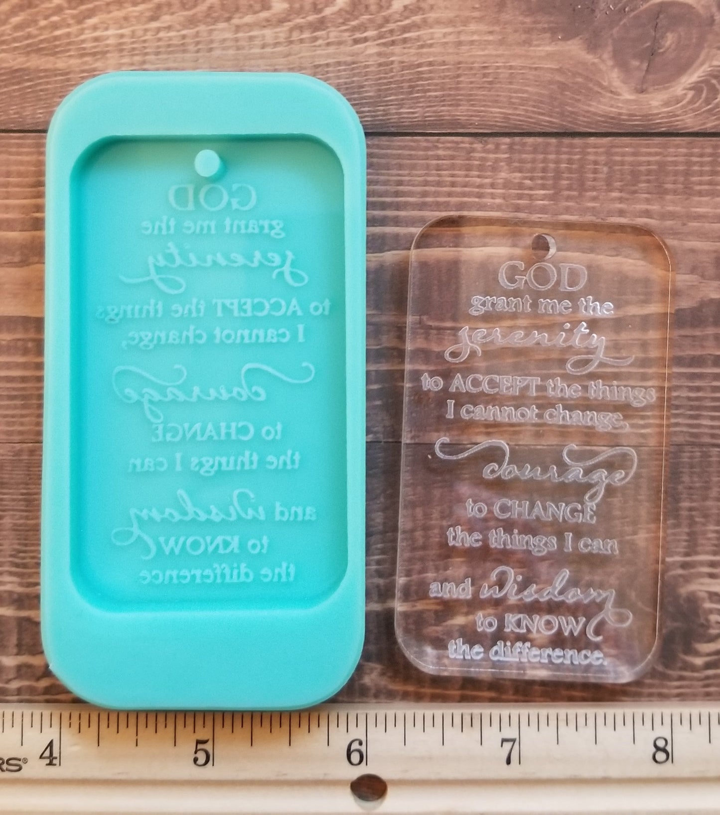 God grant me prayer Keychain Mold