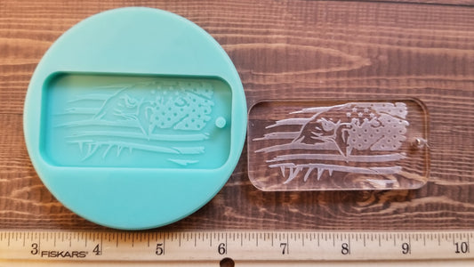 Eagle Flag Keychains Mold