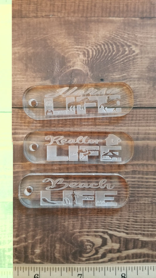 Life Key Tag Molds